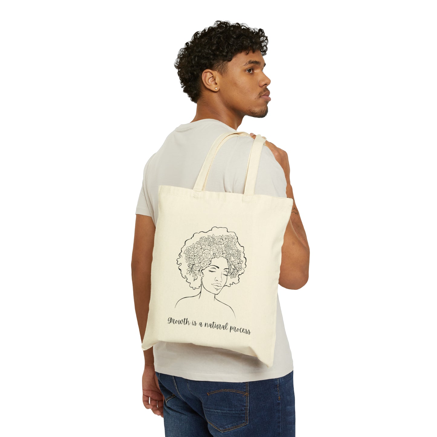 Growth is Natural Tote Bag