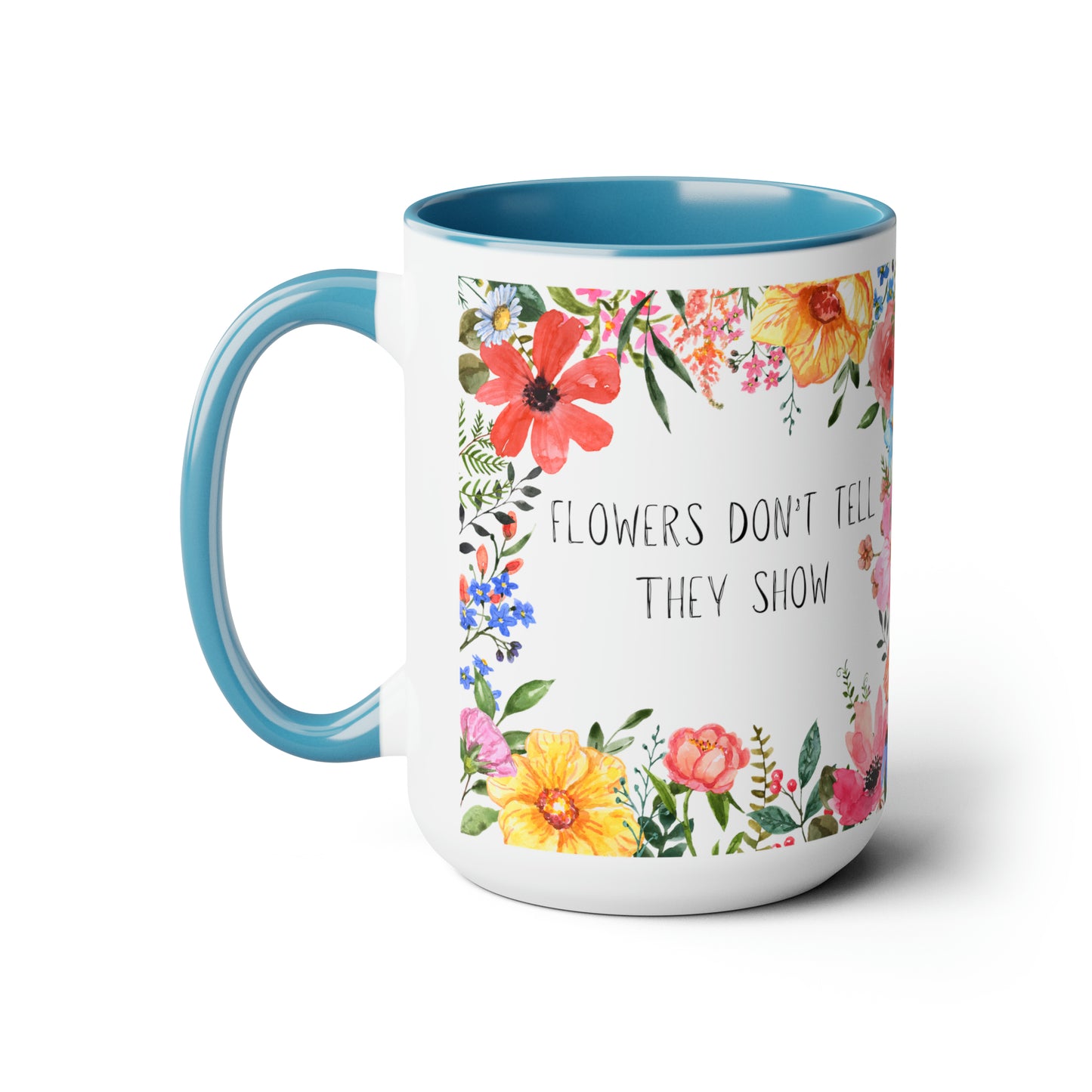 flowers tell mug 15oz