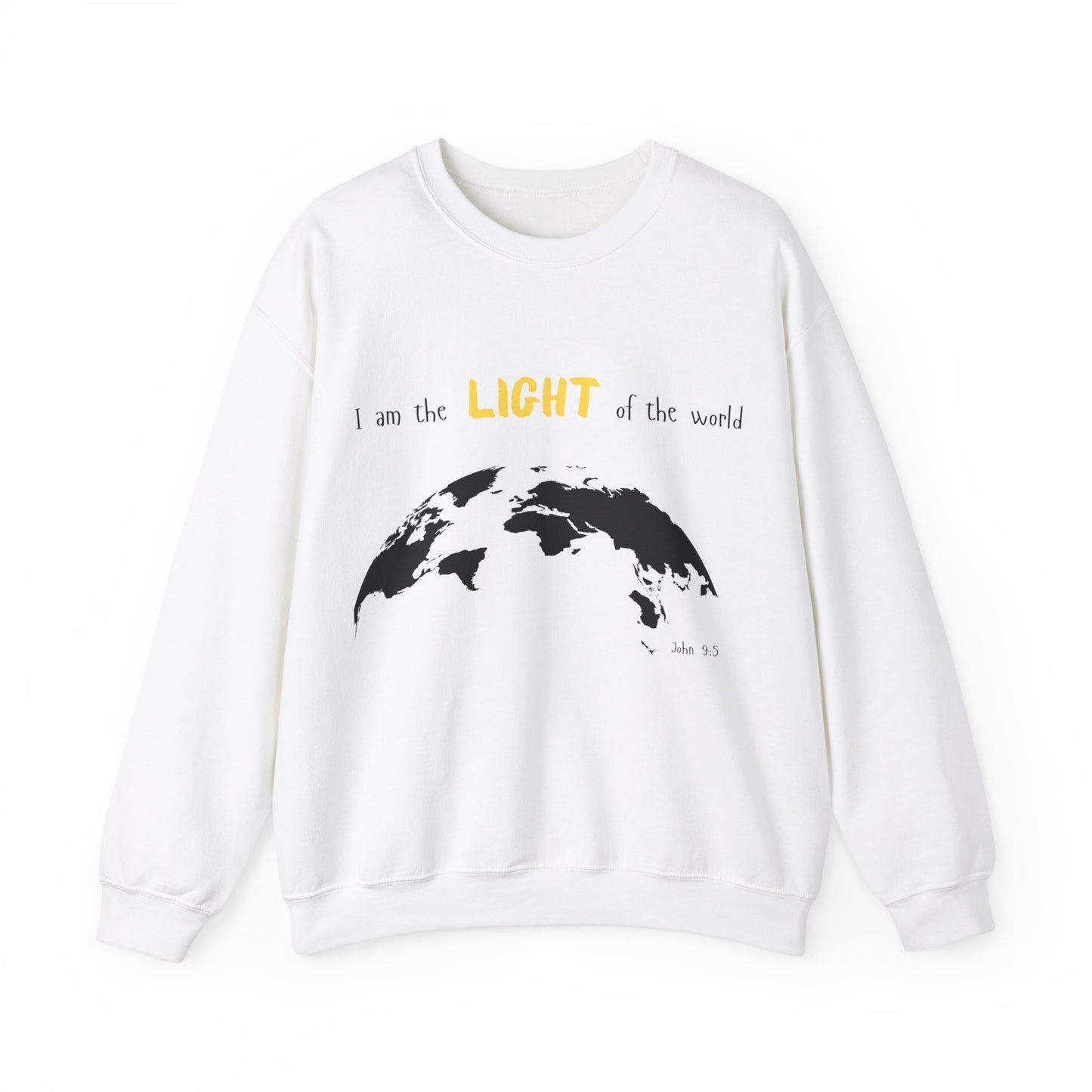 John 9:5 Crewneck Sweatshirt