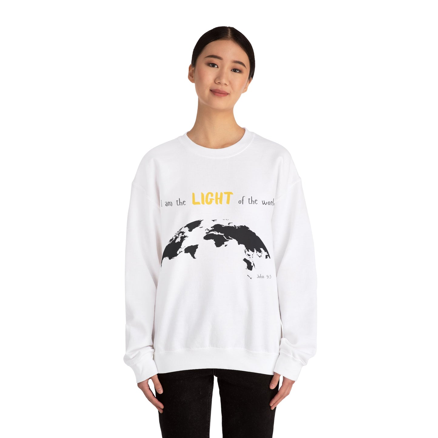 John 9:5 Crewneck Sweatshirt